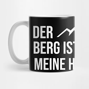 Hiking in the Harz Mountains the right shirt as a gift Mug